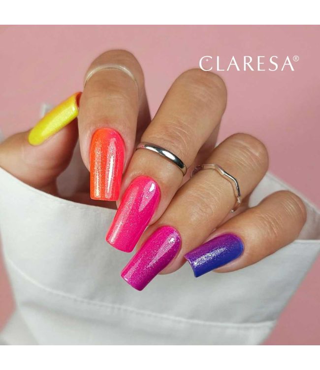 Claresa uv led gellak 5ml funky disco 3 coral twist