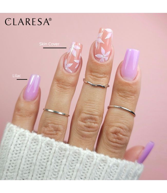 Claresa keratine soft easy builder gel lilac 12gr.