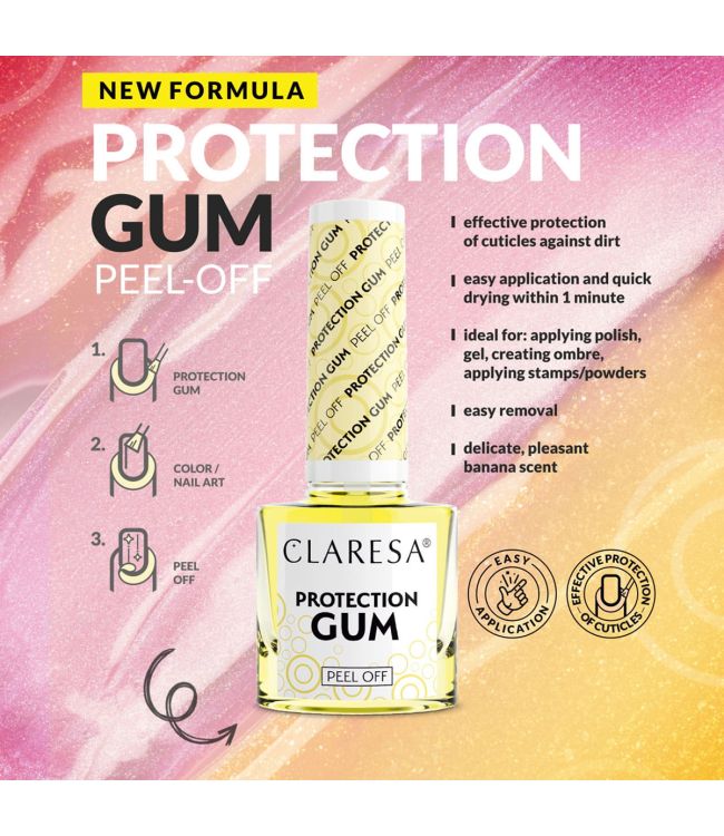 Claresa protection gum peel off 5ml