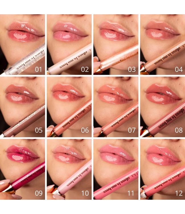 Claresa lipgloss gloss is my boss 02 boss babe 5ml