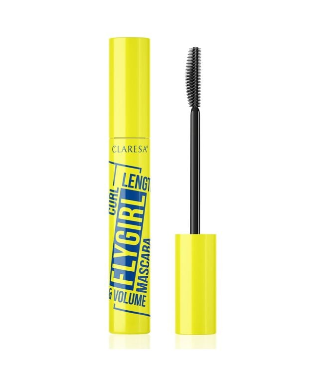 Claresa flygirl curl, lengte volume mascara zwart 10ml