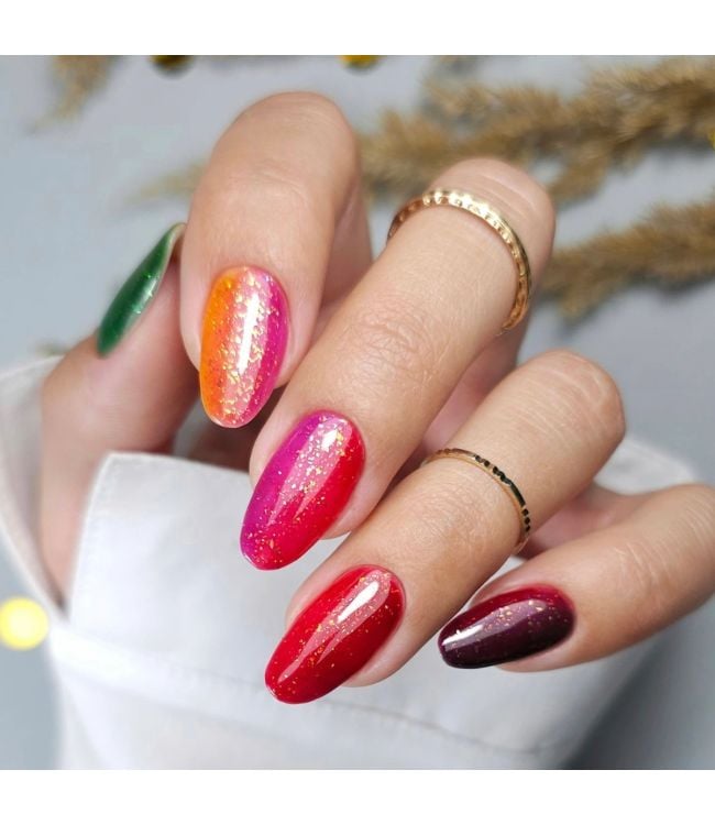 Claresa rainbow jello base coat cherry 5ml