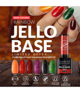Claresa rainbow jello base coat black 5ml