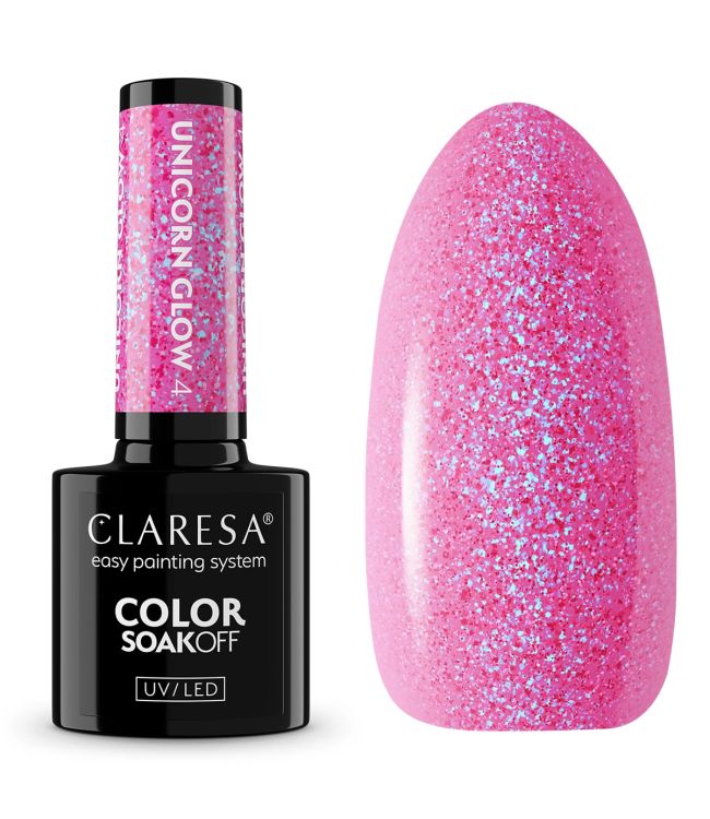 Claresa uv led gellak 5ml unicorn glow 4