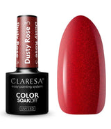 Claresa uv led gellak 5ml dusty rose 3