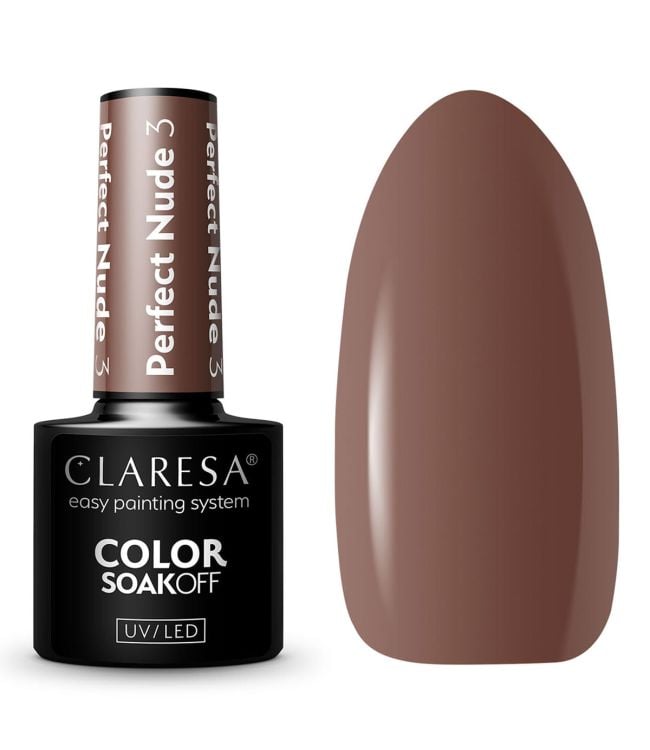 Claresa uv led gellak 5ml perfect nude 3
