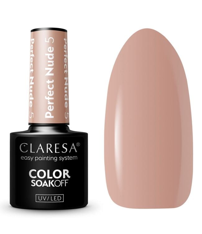 Claresa uv led gellak 5ml perfect nude 5