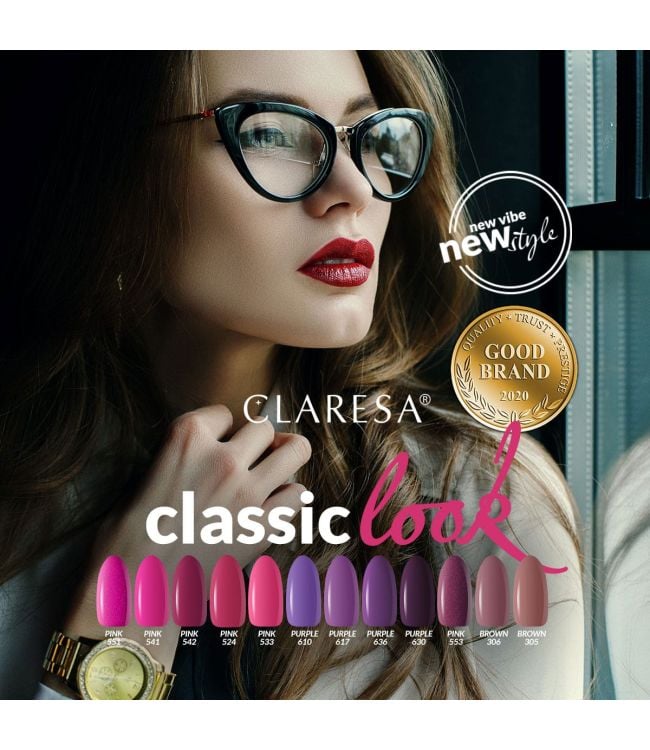 Claresa uv led gellak 5ml purple 630 classic look