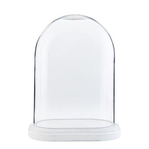 Clayre eef stolp 6gl1764 transparent 26x15x33 cm