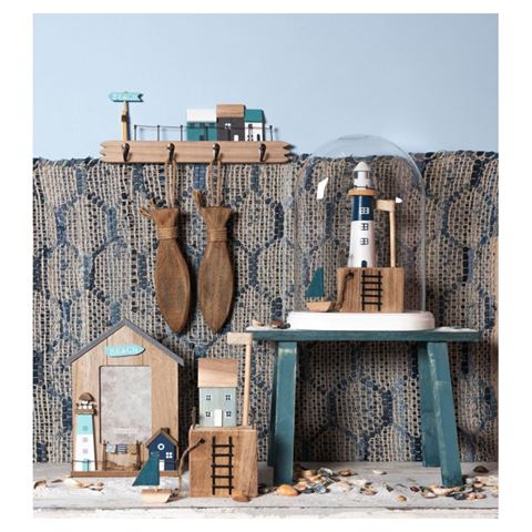 Clayre eef stolp 6gl1764 transparent 26x15x33 cm