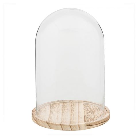 Clayre eef stolp 6gl2169 transparent 17x25 cm