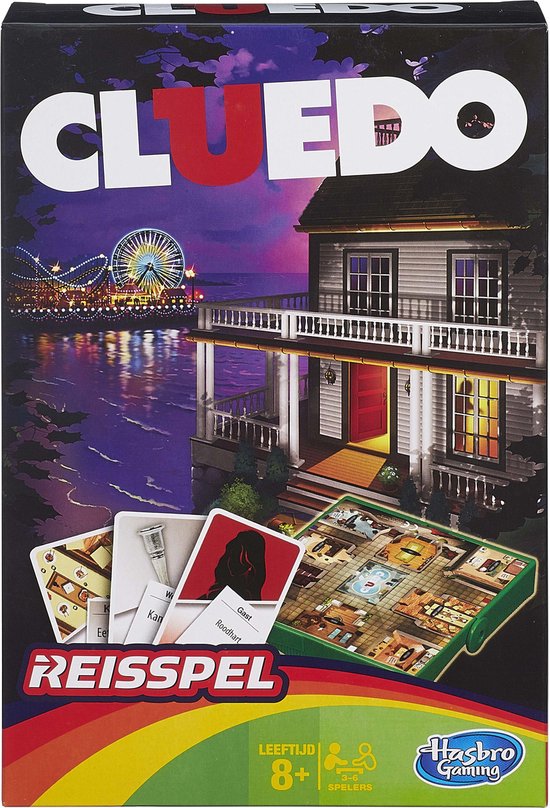 Cilgro hasbro - cluedo reisspel - los jij de moord als eerste op?