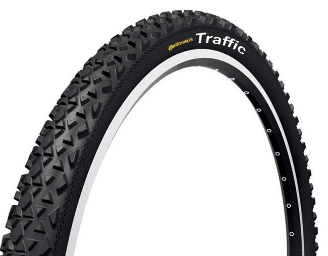 Continental Buitenband Traffic MTB Draadband 26x2.10 Zwart