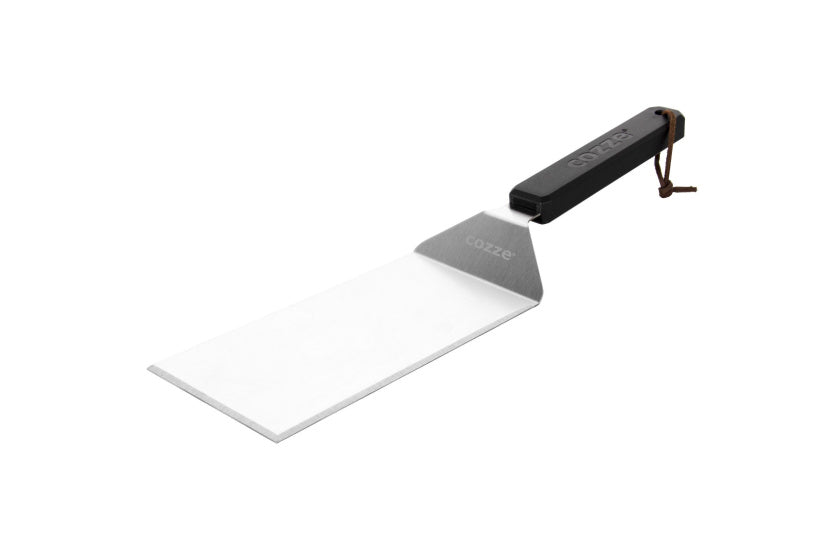 Cozze BBQ Spatel 42 cm zilver zwart
