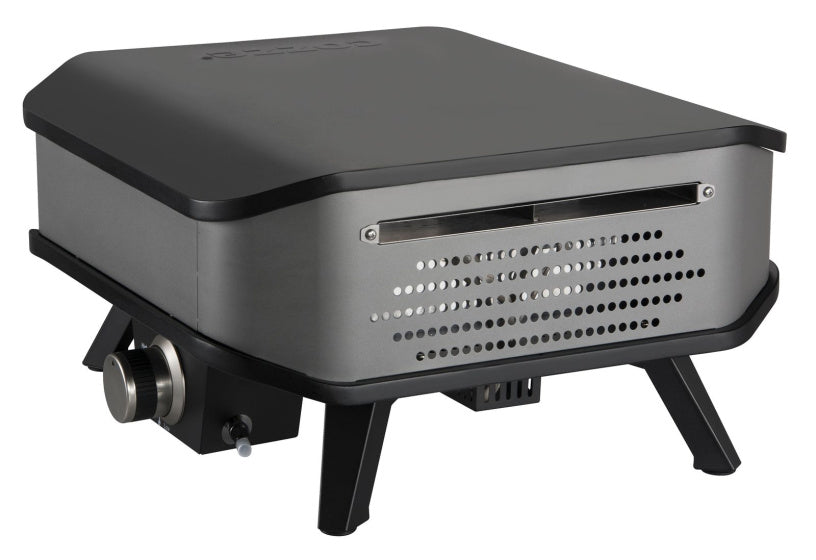 Cozze Gas pizzaoven 13'' met pizzasteen 5kW zwart grijs