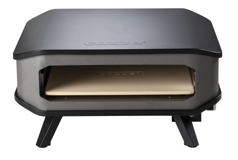 Cozze Gas pizzaoven 17'' met pizzasteen 8kW zwart grijs