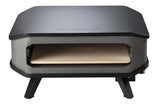 Cozze Gas pizzaoven 17'' met pizzasteen 8kW zwart grijs