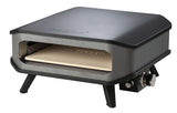 Cozze Gas pizzaoven 17'' met pizzasteen 8kW zwart grijs