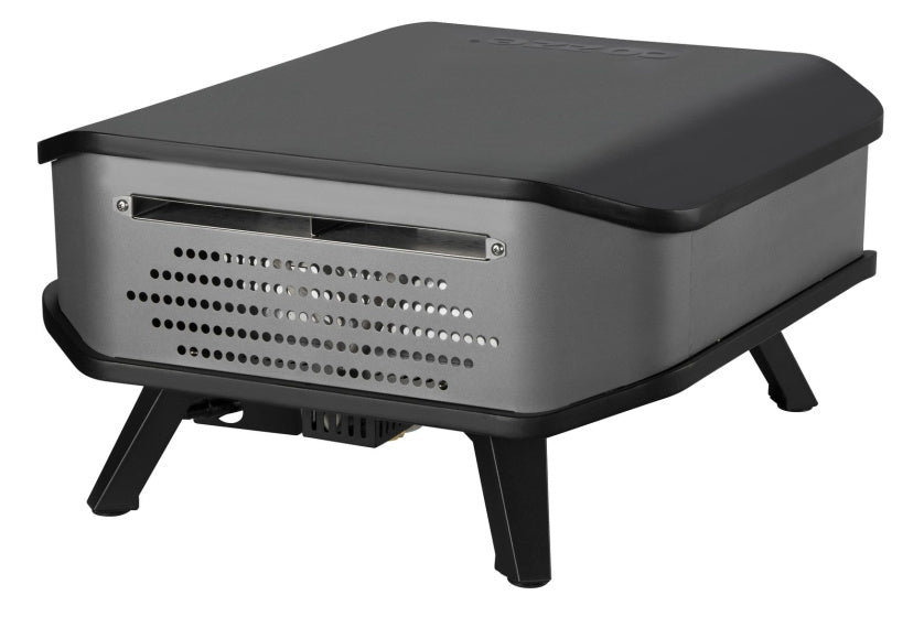 Cozze Gas pizzaoven 17'' met pizzasteen 8kW zwart grijs