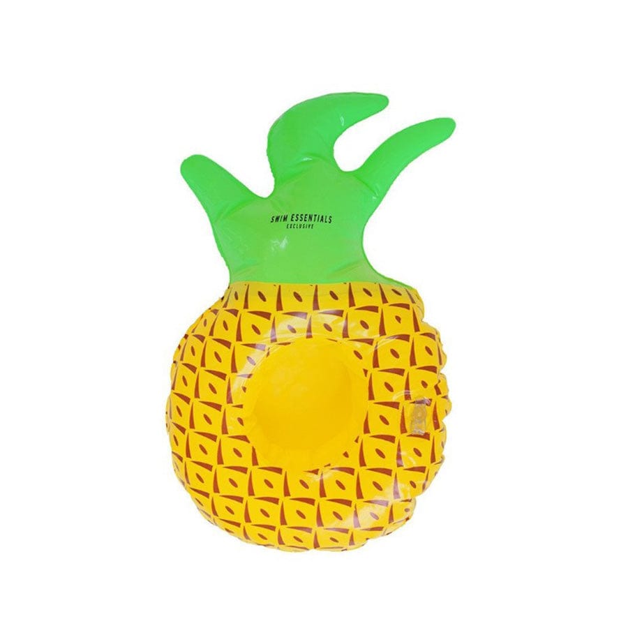 Tropical bliss | meerkleurige opblaasbare bekerhouder ananas