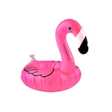 Dreamscape | roze opblaasbare bekerhouder flamingo