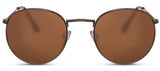 zonnebril unisex bruin bruin (CWI2407)