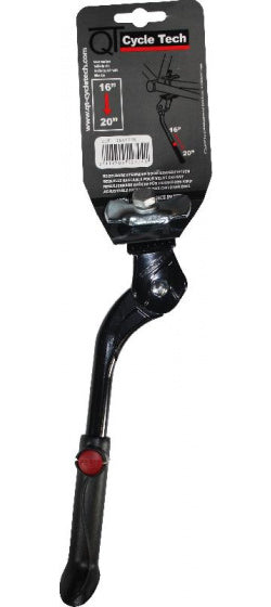 Cycletech Fietsstandaard 14-20 inch aluminium zwart