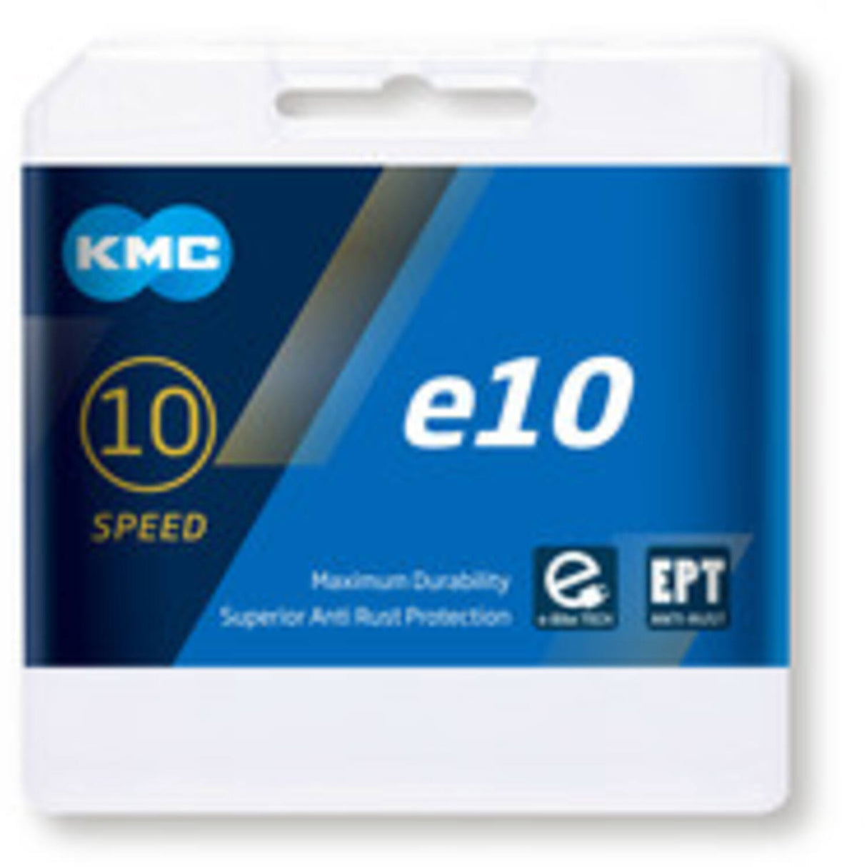 KMC E10 Fietsketting - 122 schakels - Zilver