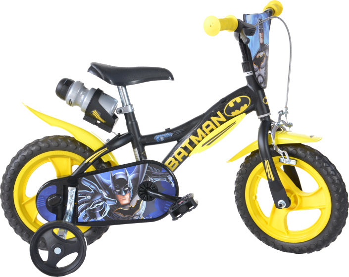Dino 12 Inch 21 cm Jongens Doortrapper Zwart Geel