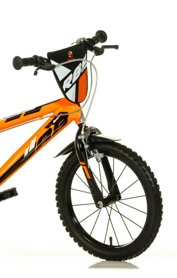 Dino R88 16 Inch 27 cm Jongens Knijprem Oranje