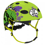 Disney fietshelm hulk jongens groen maat 54 58 cm