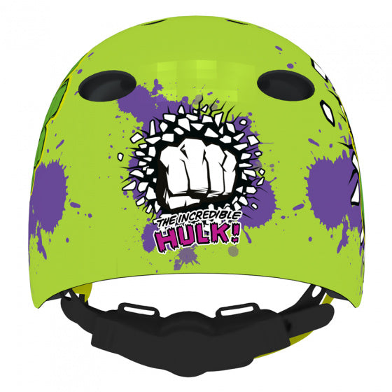 Disney fietshelm hulk jongens groen maat 54 58 cm