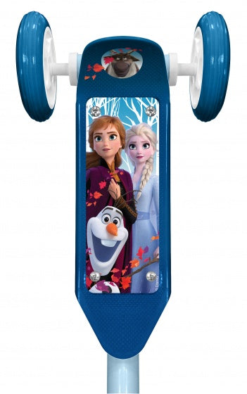 Disney Frozen 3-wiel kinderstep voetrem meisjes blauw lichtblauw