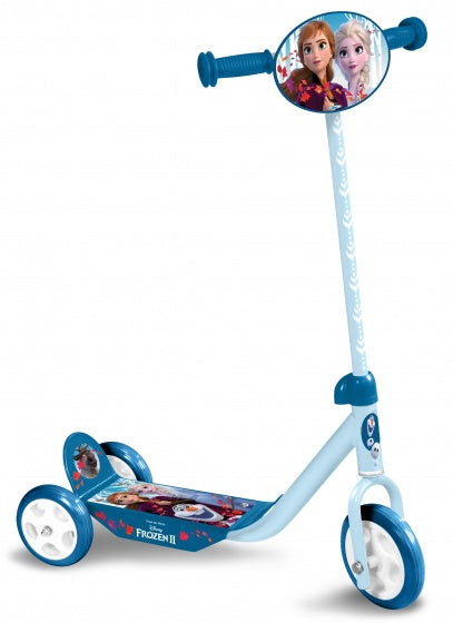Disney Frozen 3-wiel kinderstep voetrem meisjes blauw lichtblauw