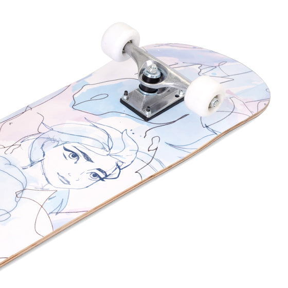 Disney Frozen Skateboard 31 Inch Hout Pastel