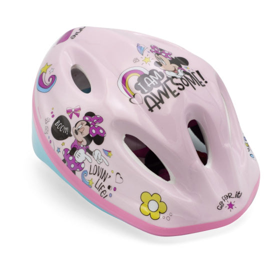 Minnie Mouse fietshelm meisjes roze maat 52-56 cm