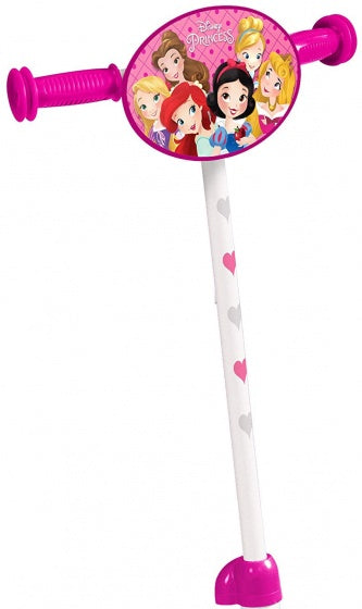 Disney 3-wiel kinderstep meisjes vrijloop wit roze