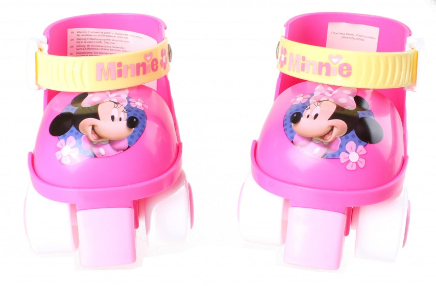 Disney Minnie Mouse rolschaatsen meisjes roze wit maat 23-27