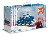 Frozen 2 inline skates hardboot wit blauw maat 30-33
