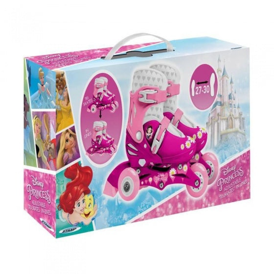 Disney Inline skates hardboot roze maat 27-30