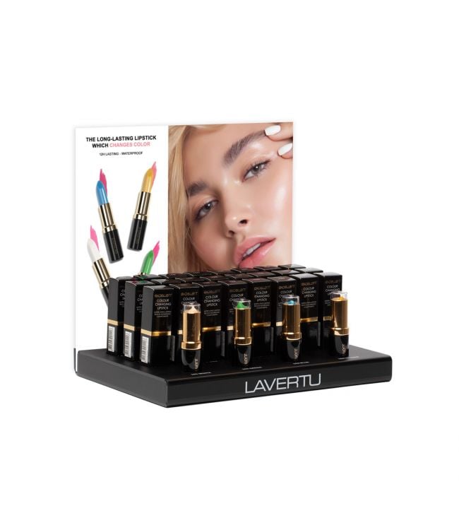 Excellent lipstick display compleet (24st)