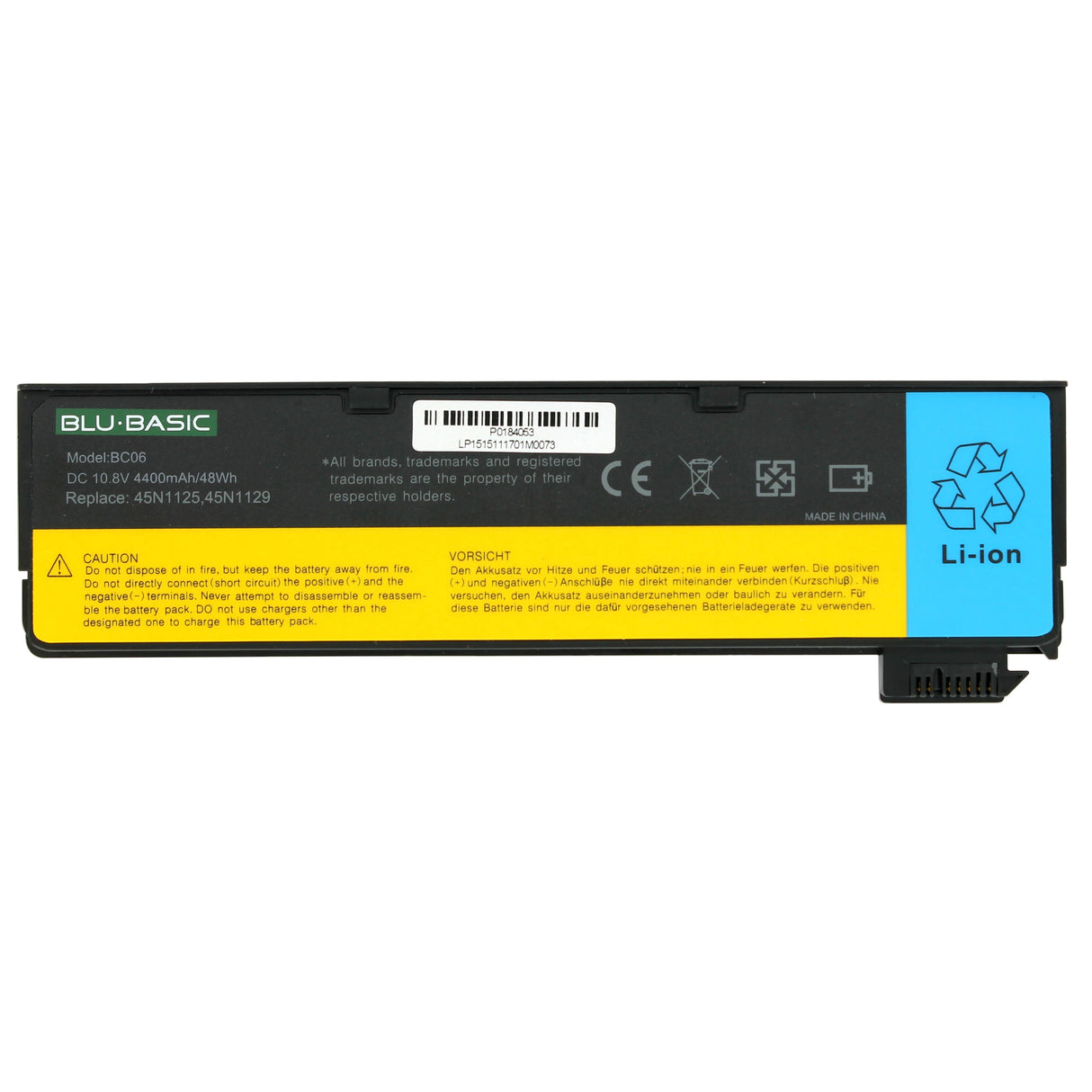 Blu-basic laptop accu 4400mah