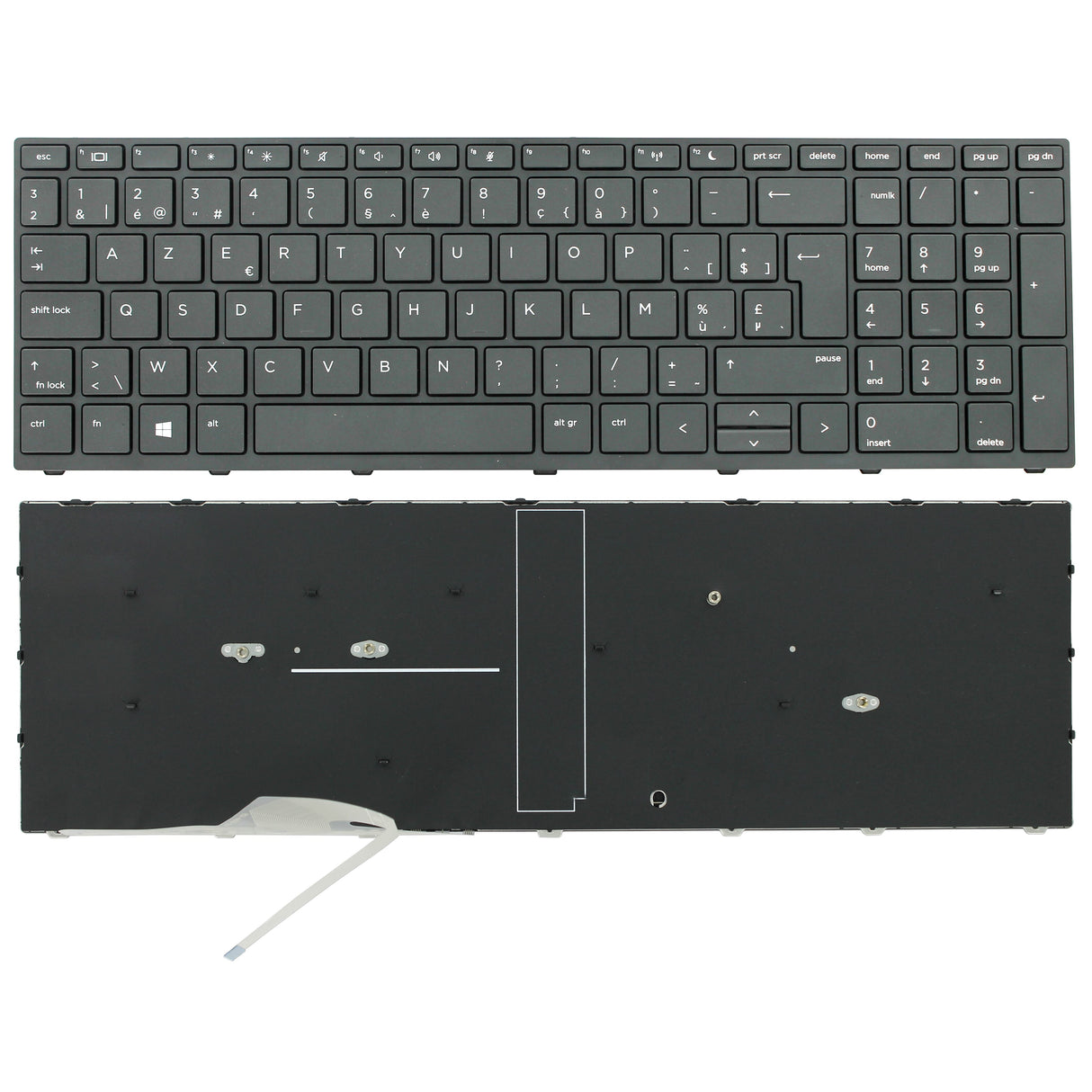 Hp laptop toetsenbord azerty be