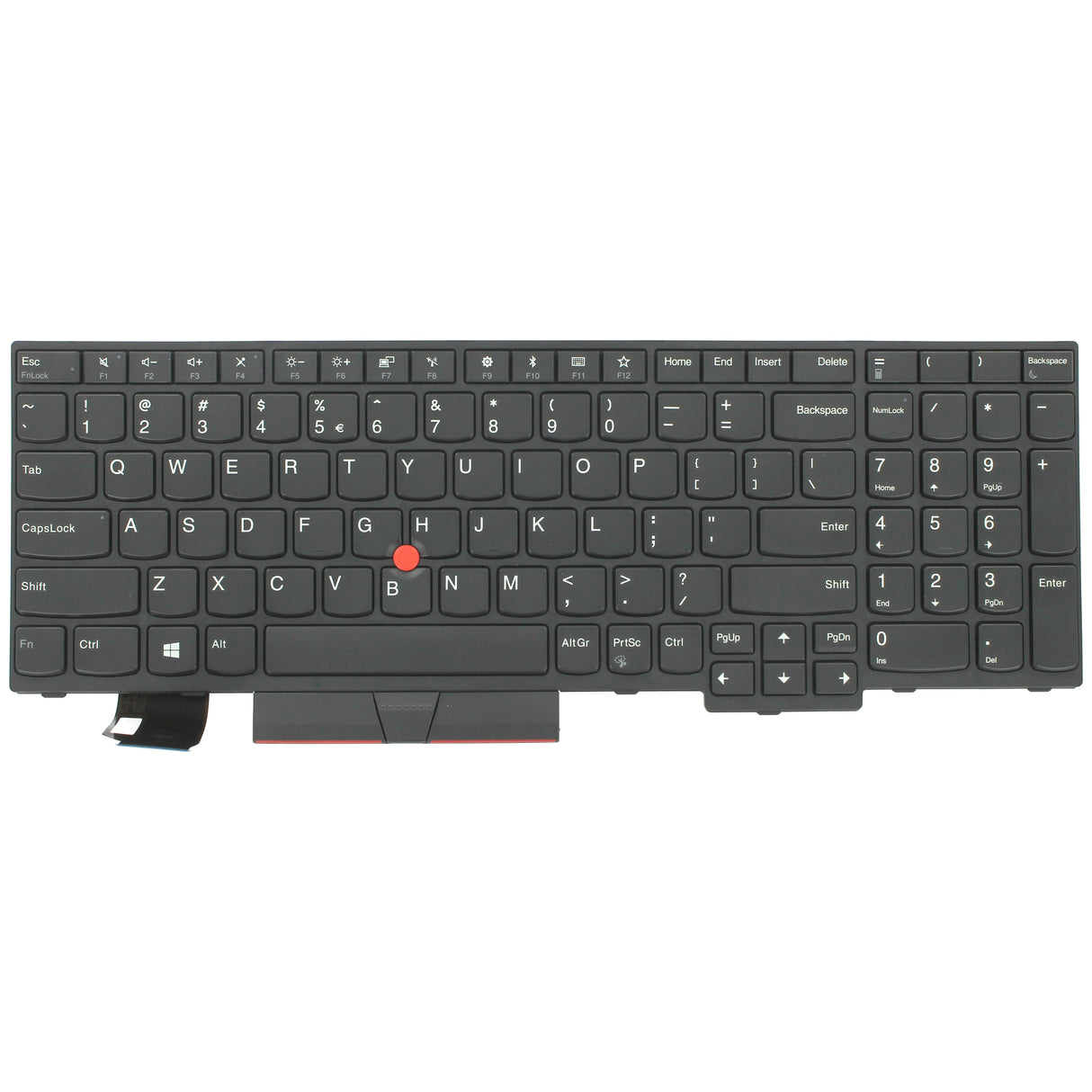 Lenovo laptop toetsenbord qwerty us
