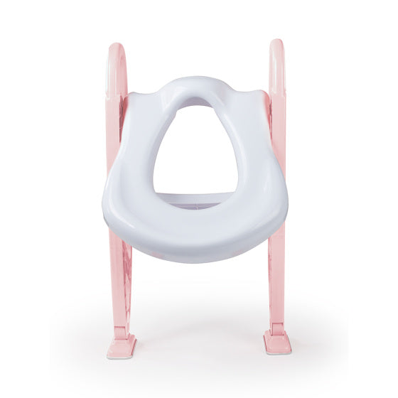 Dolu educatieve toilettrainer met trapje toiletverkleiner roze