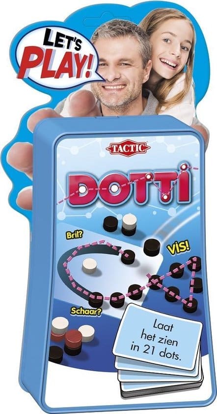 Tactic let apos;s play dotti, laat het zien in 21 dots!