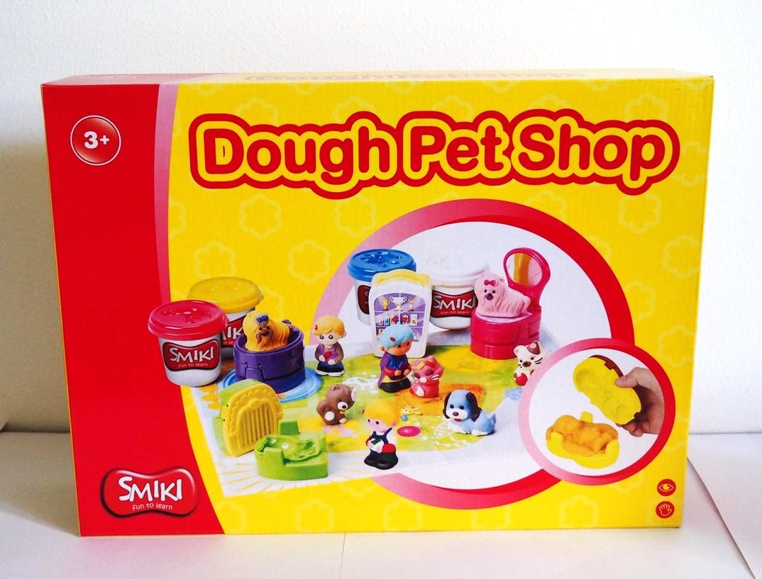 Bongers speelgoed dough pet shop, maak de mooiste diertjes met deze dough
