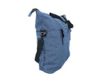 Dresco enkele fietstas en shopper 18 liter blauw