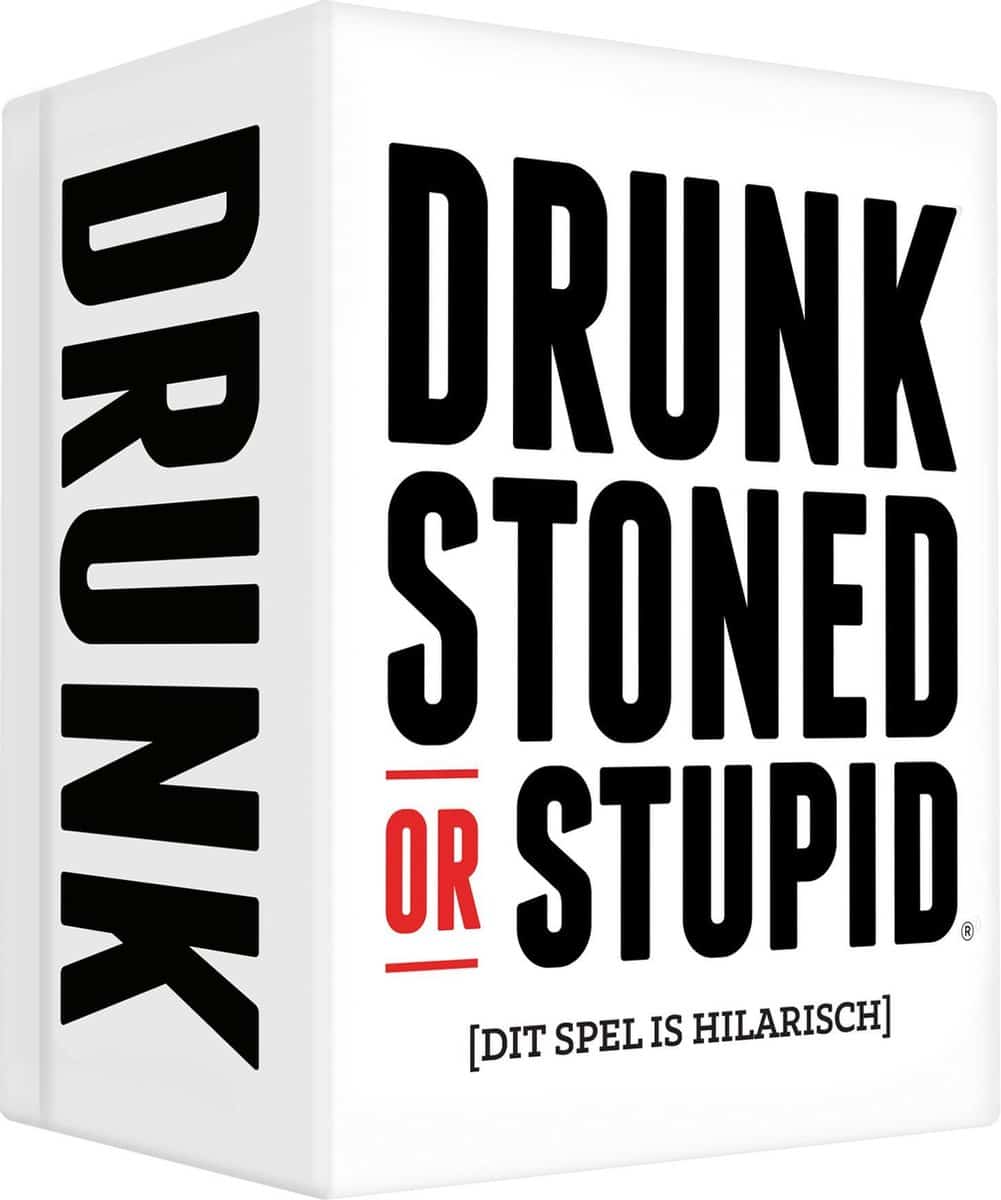 Asmodee drunk, stoned or stupid, een partyspel voor jou en je quot;domme quot; vrienden