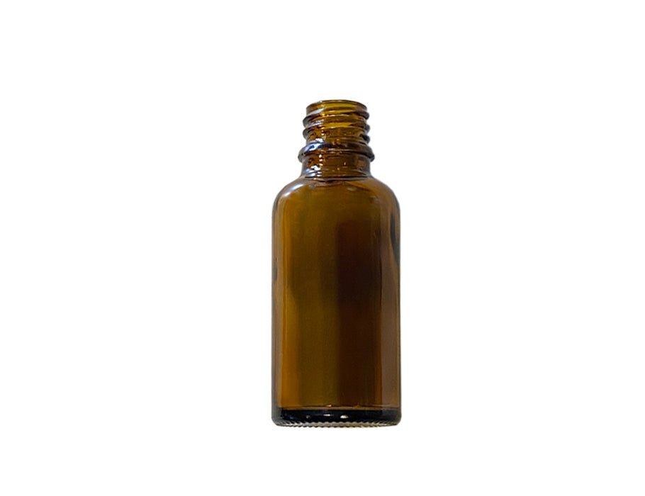 Fair squared glazen druppelflesje - leeg - 30 ml
